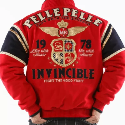 red pelle pelle invincible jacket