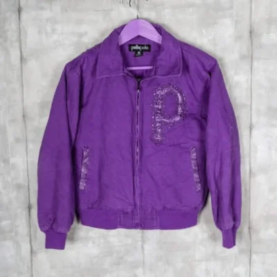 Pelle Pelle Violet Wool Zipper Jacket