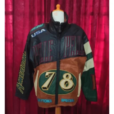 Vintage USA Jacket ,pelle pelle jacket`
