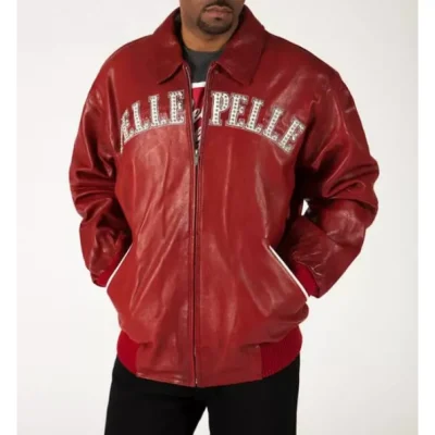Vintage Studded Jacket ,pelle pelle jacket