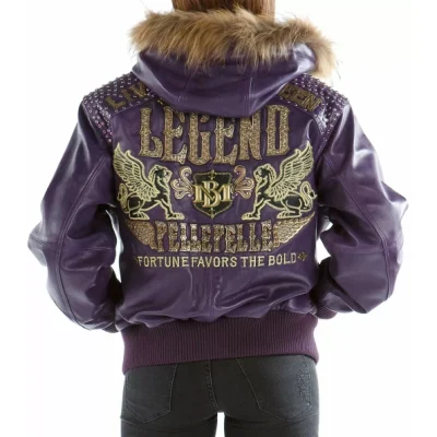 Bold Legend Jacket , Pelle Pelle Purple MB Bold Legend Jacket. women jacket