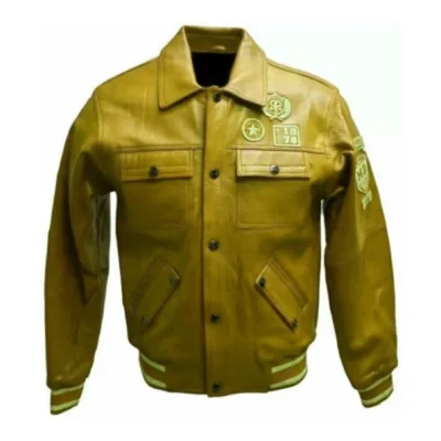 Pelle Pelle Star 1978 Yellow Leather Jacket ,1978 Yellow Leather Jacket ,