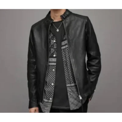 Pelle Pelle Black Tagg Leather Jacket ,Black Tagg Leather Jacket