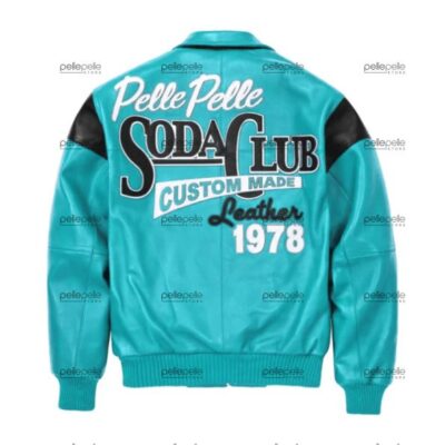 Blue Soda Club Leather Jacket