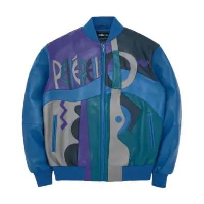 Pelle Pelle Picasso Blue Leather Jacket