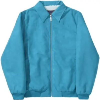 Pelle Pelle Suedo Turquoise Basic Wool Jacket
