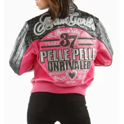 Pelle Pelle Garde 37 Years Pink Leather Jacket