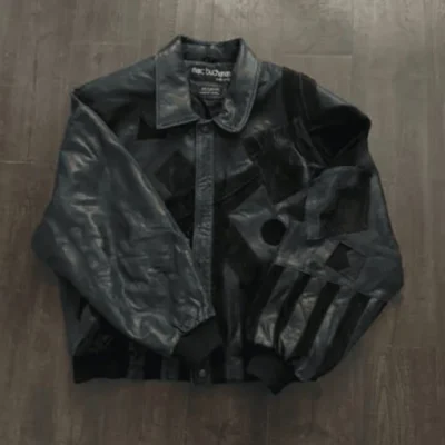 Pelle Pelle Crazy Pattern Leather Jacket