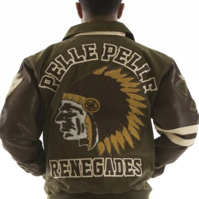 Pelle Pelle Renegades Wool Leather Jacket