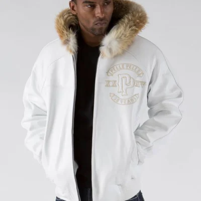 Pelle Pelle White Supply Co. Leather Jacket