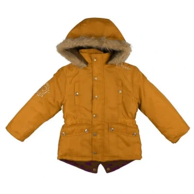 Pelle Pelle Mustard Snorkle Fur Hood Jacket